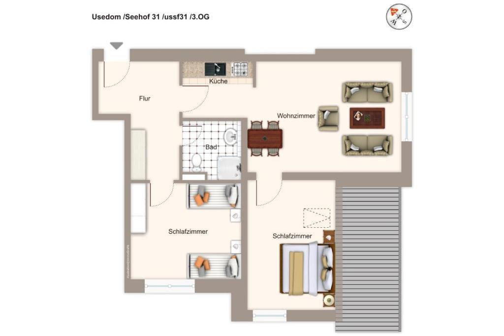 Seehof Seehof 31 Heringsdorf  Exterior foto